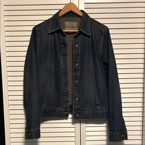 Women's Dark Blue Denim Jacket